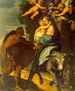 Carducci, Bartolommeo The Flight into Egypt oil painting picture wholesale